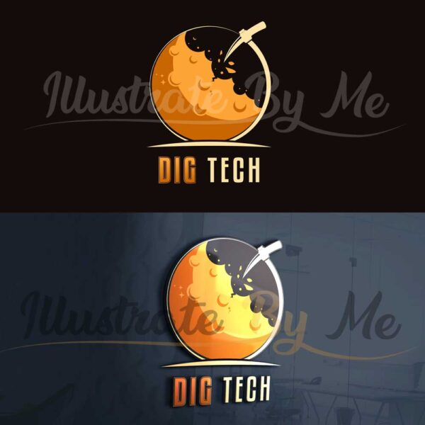 DIG TECH Logo Design